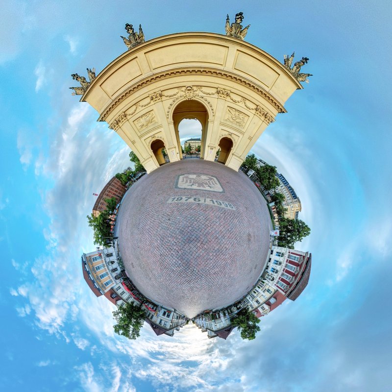 Little Planet Brandenburger Tor Potsdam