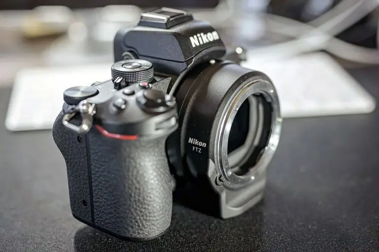 Nikon Z50 mit FTZ Adapter